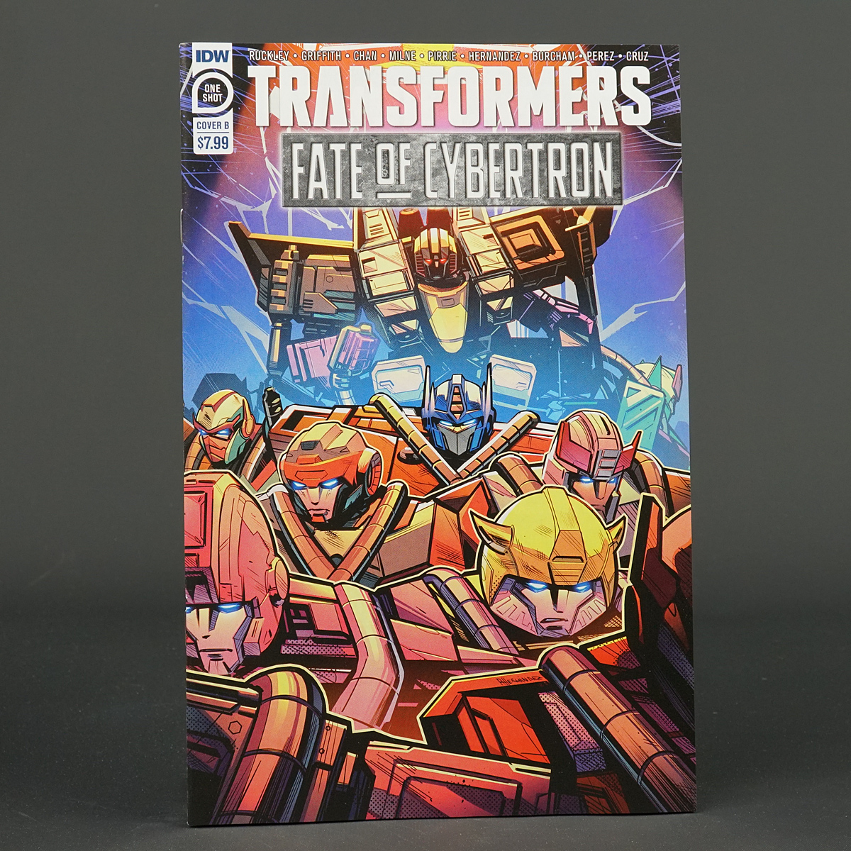Transformers FATE OF CYBERTRON #1 Cvr B IDW Comics 2022 APR221600 (CA) Hernandez