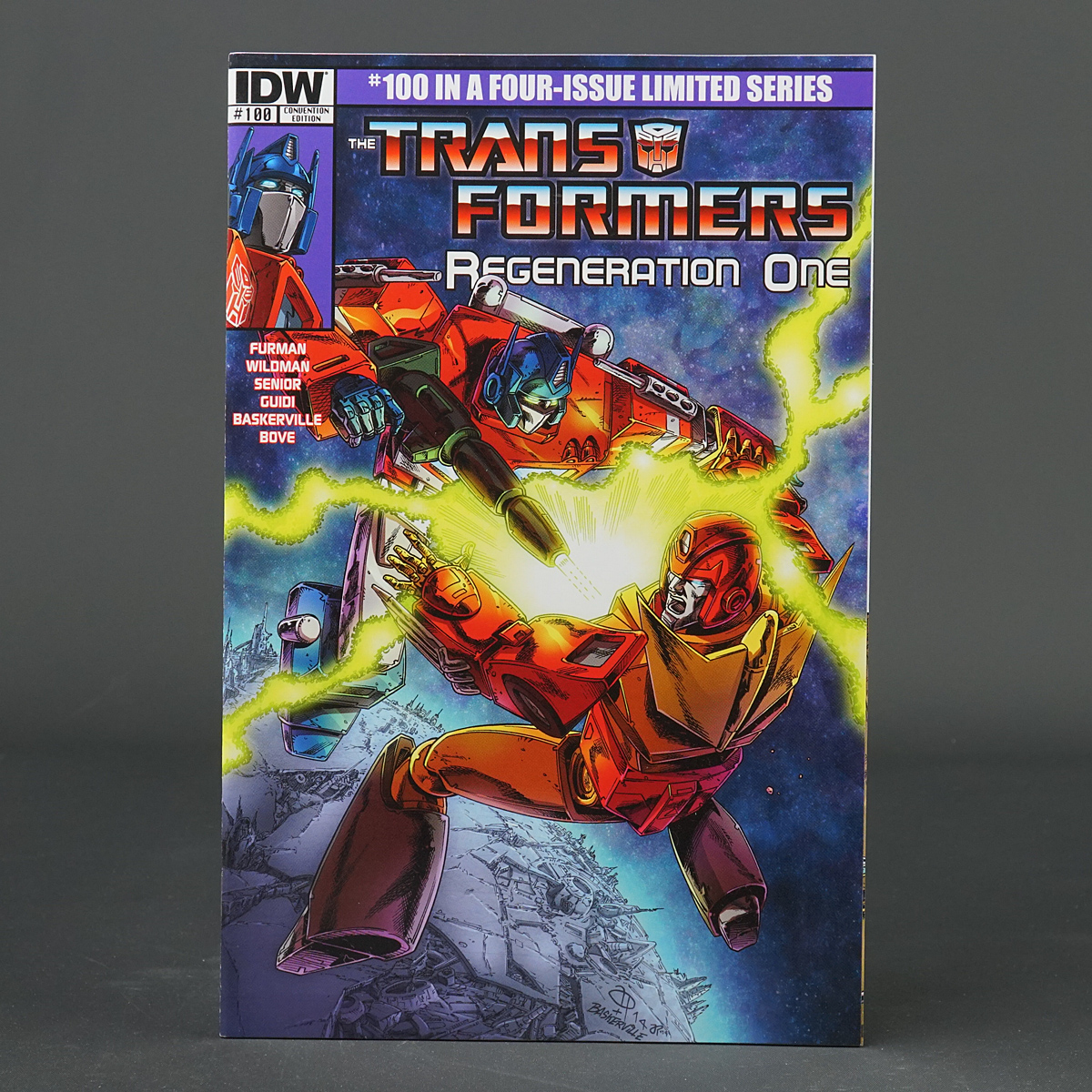 Transformers REGENERATION ONE #100 CE IDW Comics 2014 100CE convention 230207B