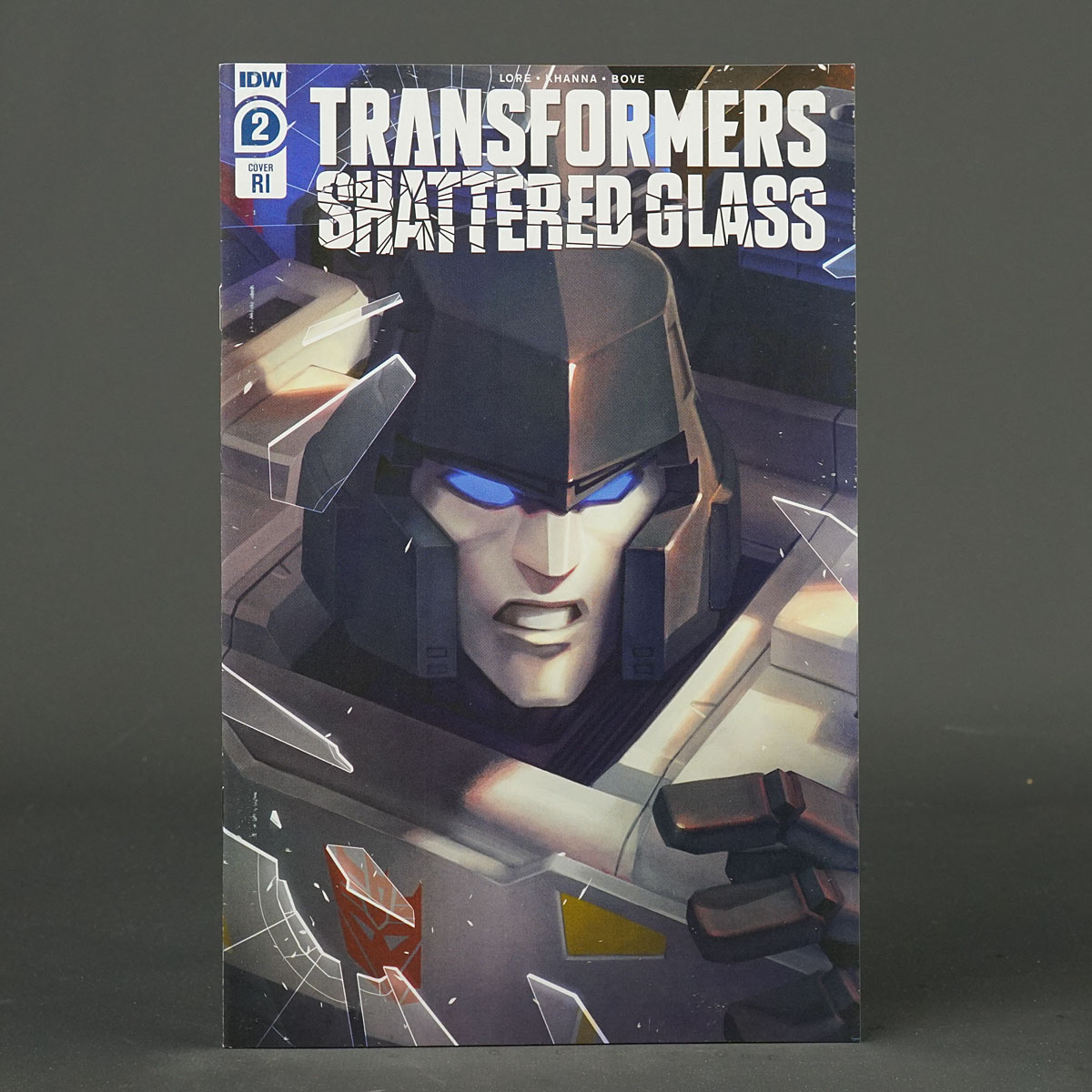 Transformers SHATTERED GLASS #2 RI 1:10 IDW Comics 2RI Pitre-Durocher 230926X