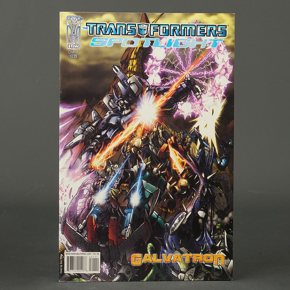 Transformers Spotlight GALVATRON Cvr B IDW Comics 2007 (CA) Milne 231208Q