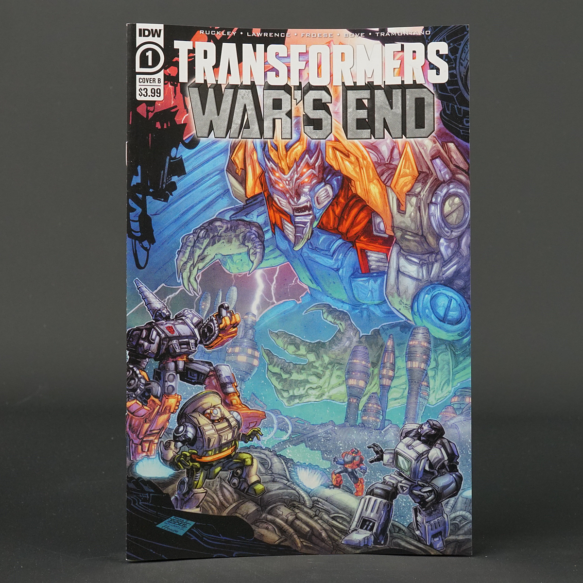 Transformers WAR'S END #1 Cvr B IDW Comics 2022 DEC210547 1B (CA) Lawrence
