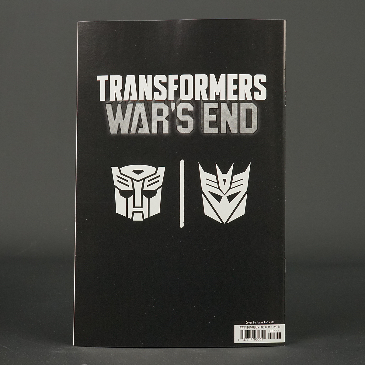 Transformers WARS END #3 RI 1:10 IDW Comics 2022 FEB220444 3RI (CA) Lafuente