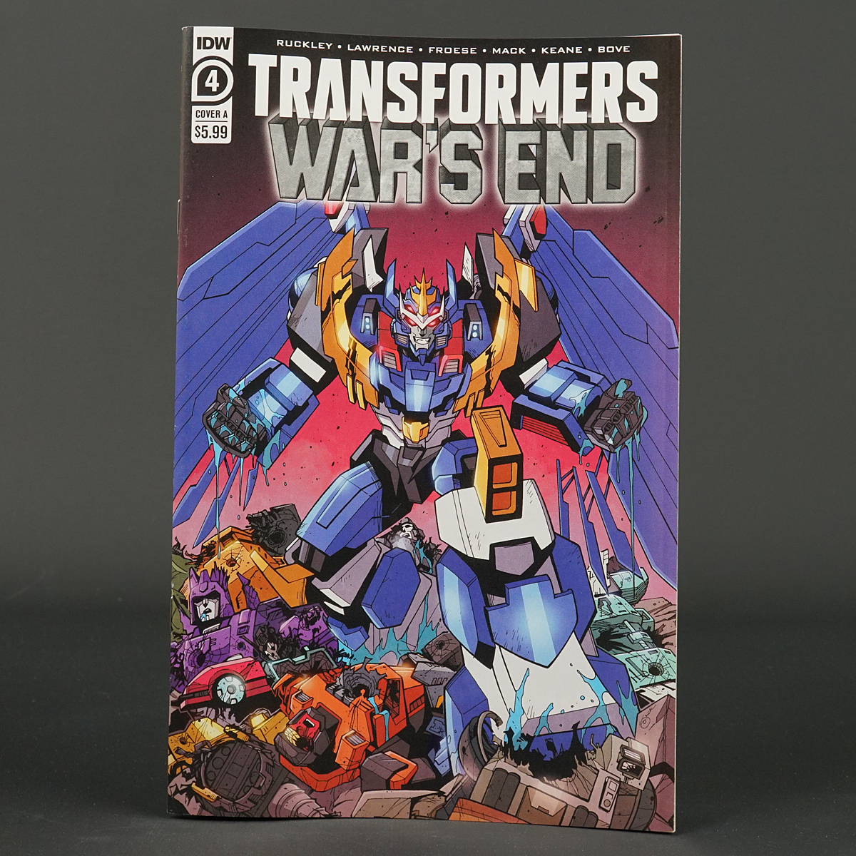 Transformers WARS END #4 Cvr A IDW Comics 2022 MAR220508 War's End 4A Lawrence