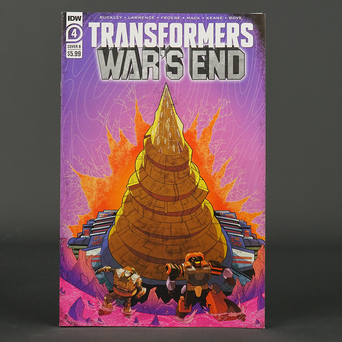 Transformers WARS END #4 Cvr B IDW Comics 2022 MAR220509 War's 4B (CA) Murphy