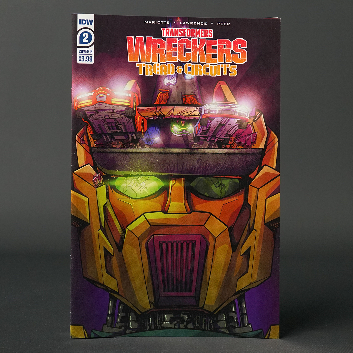 Transformers Wreckers TREAD & CIRCUITS #2 Cvr B IDW Comics 2021 SEP210491 2B