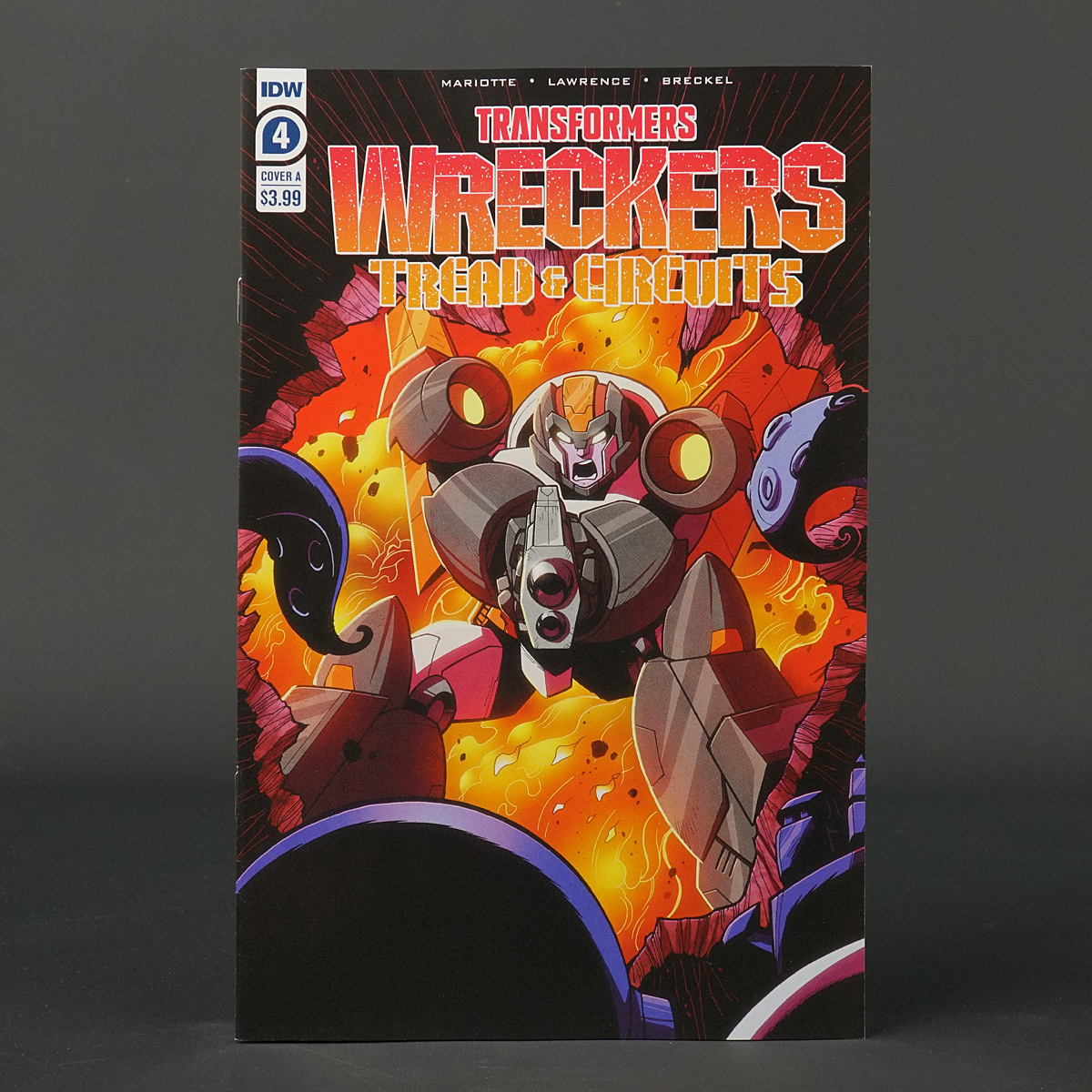 Transformers Wreckers TREAD & CIRCUITS #4 Cvr A IDW Comics 2022 4A (CA) Lawrence