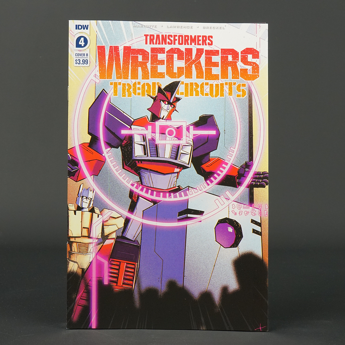 Transformers Wreckers TREAD & CIRCUITS #4 Cvr B IDW Comics 2022 4B (CA) Burcham