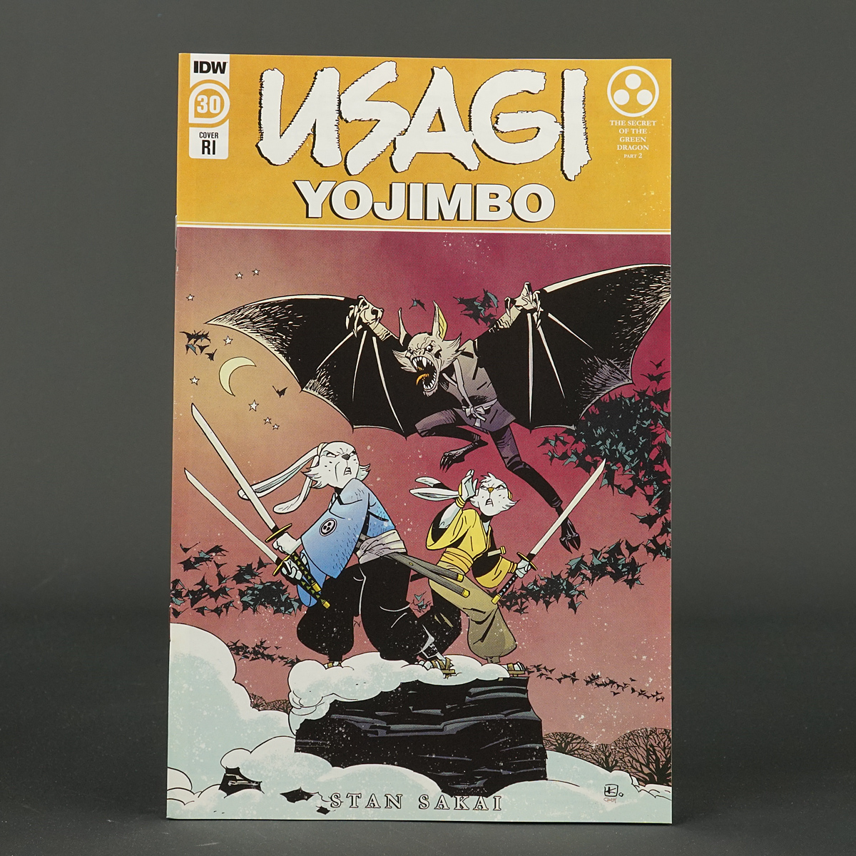 USAGI YOJIMBO #30 RI 1:10 IDW Comics 2022 JUN221682 30RI (W/A) Sakai (CA) Kuhn