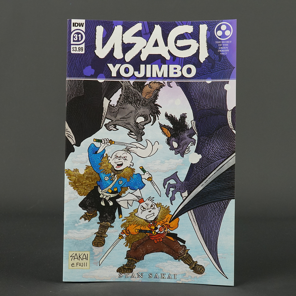 USAGI YOJIMBO #31 Cvr A IDW Comics 2022 JUL221668 31A (W/A/CA) Sakai