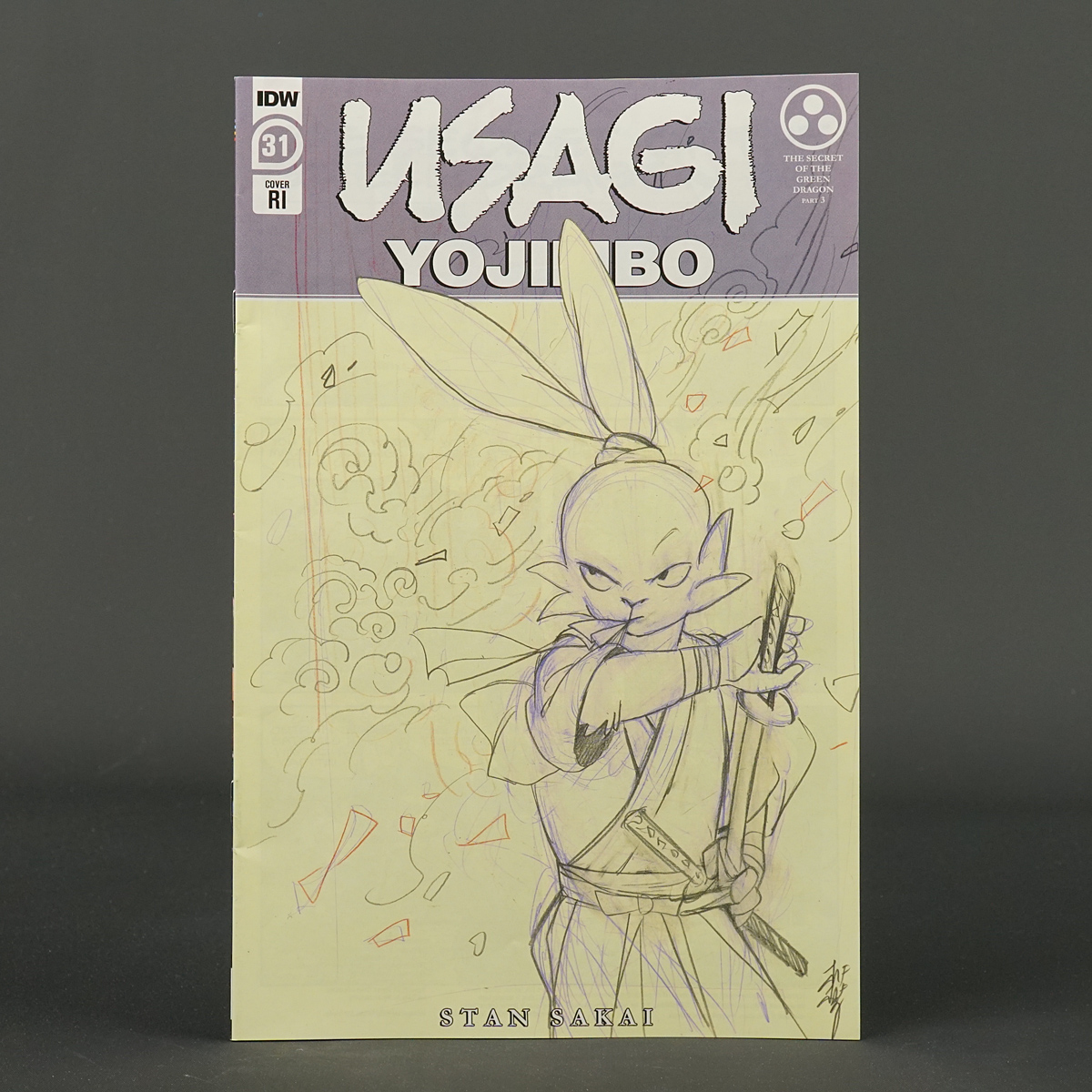 USAGI YOJIMBO #31 Cvr C 1:25 RI IDW Comics 2022 JUL221670 31C 31RI (CA) Momoko