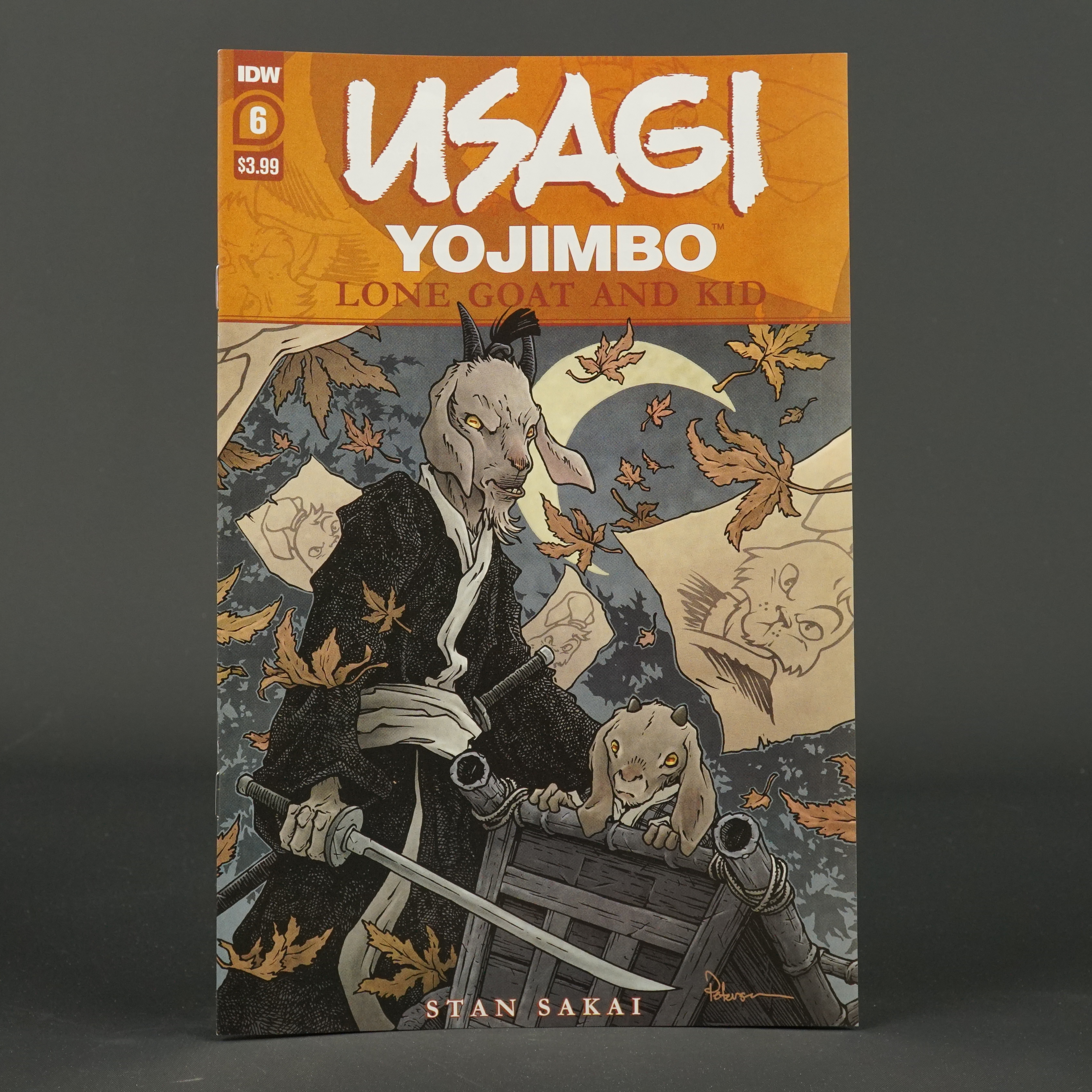 Usagi Yojimbo LONE GOAT AND KID #6 IDW Comics 2022 APR221602 (CA) Petersen