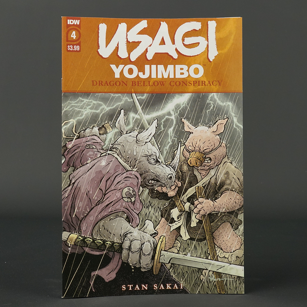 Usagi Yojimbo DRAGON BELLOW CONSPIRACY #4 IDW Comics 2021 JUL210507 (CA)Petersen