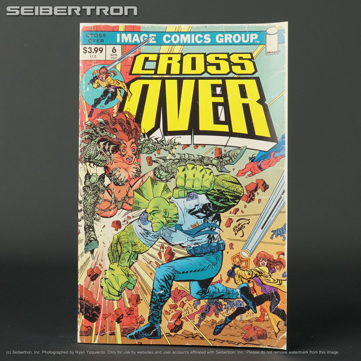 CROSSOVER #6 Cvr C Image Comics 2021 FEB219098 6C (W) Cates (CA) Larsen (A) Shaw