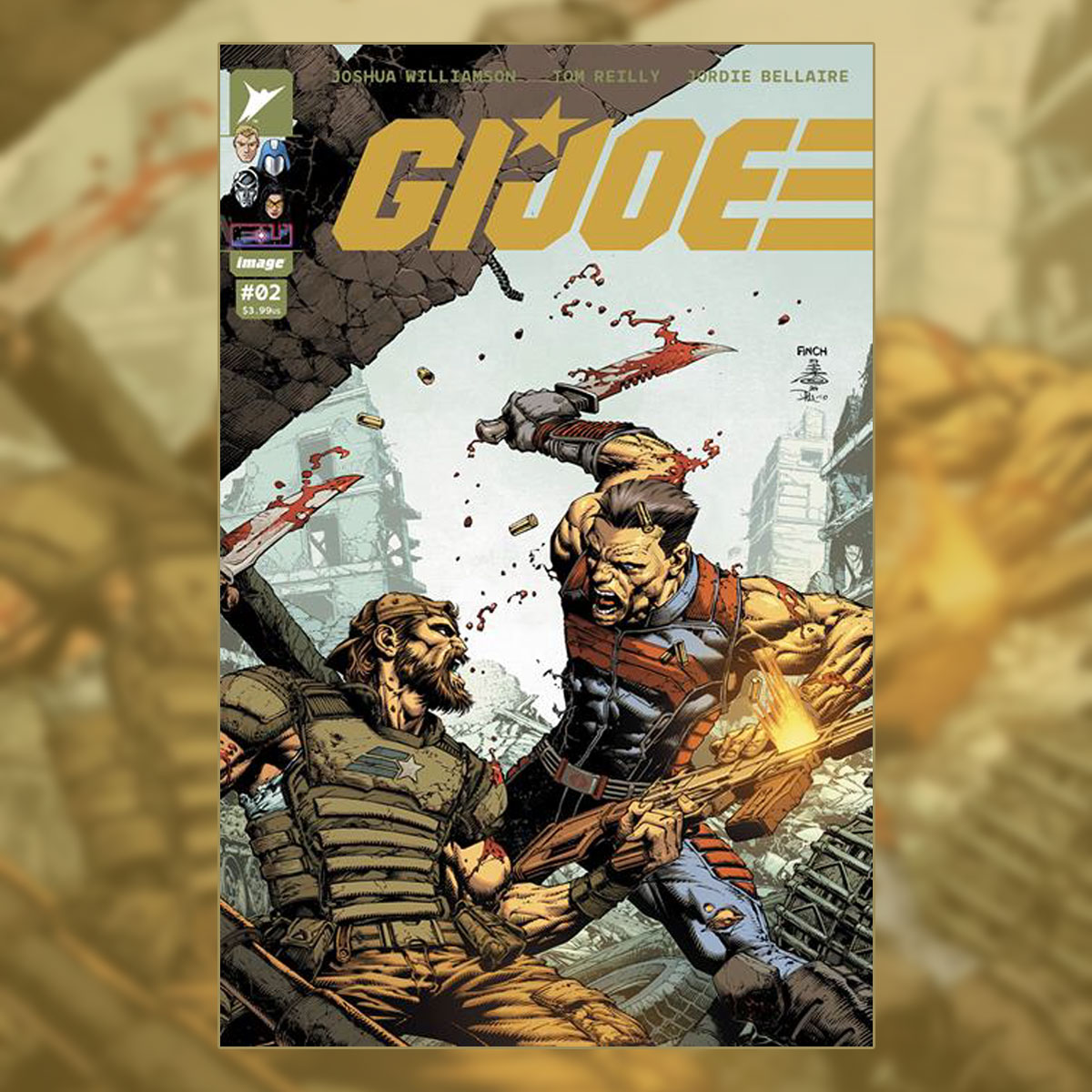 GI JOE #2 Cvr B Image Comics 2024 1024IM349 Skybound 2B (CA)Finch + Miki +McCaig