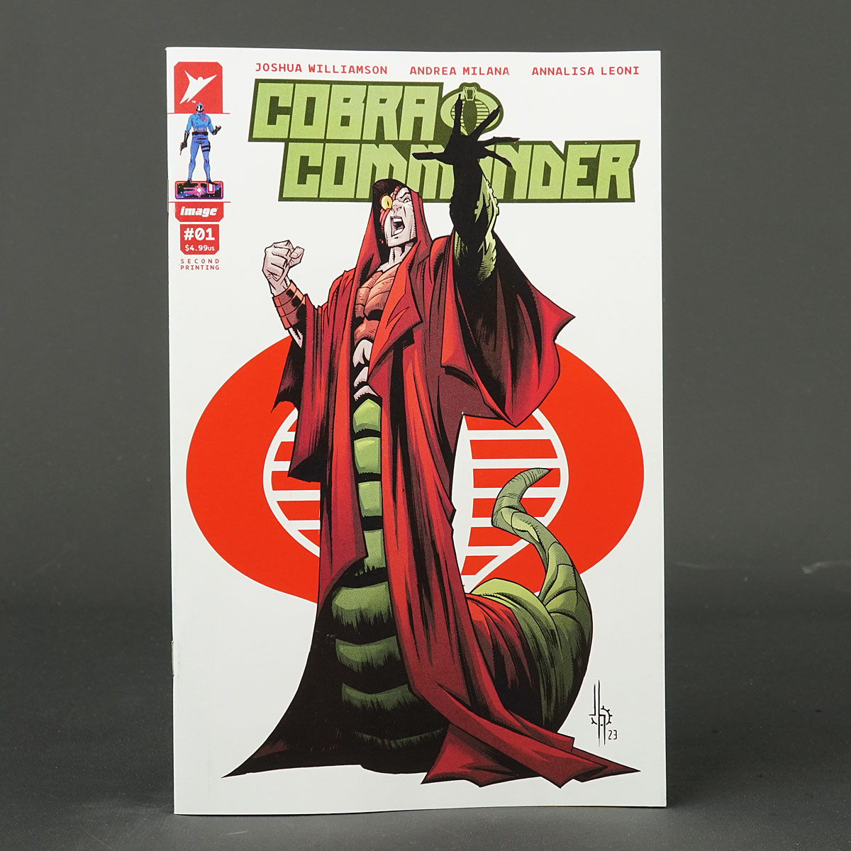 COBRA COMMANDER #1 2nd ptg Cvr B Lord Golobulus Image Comics 1223IM856 Howard