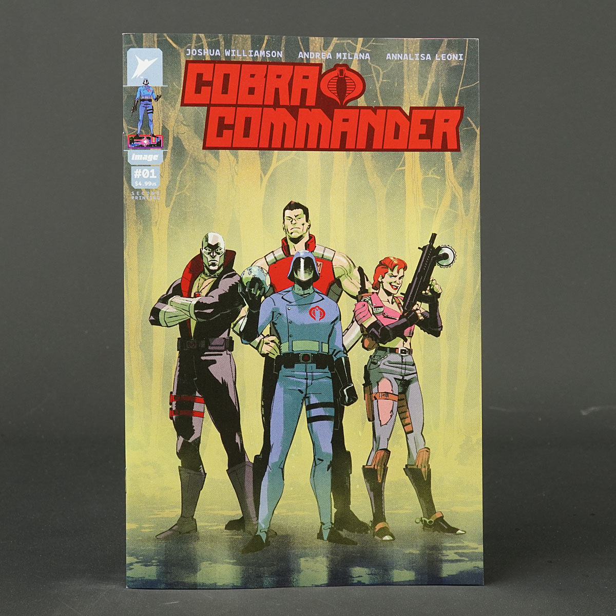 COBRA COMMANDER #1 2nd ptg Cvr C Image Comics 1223IM857 (CA) Milana