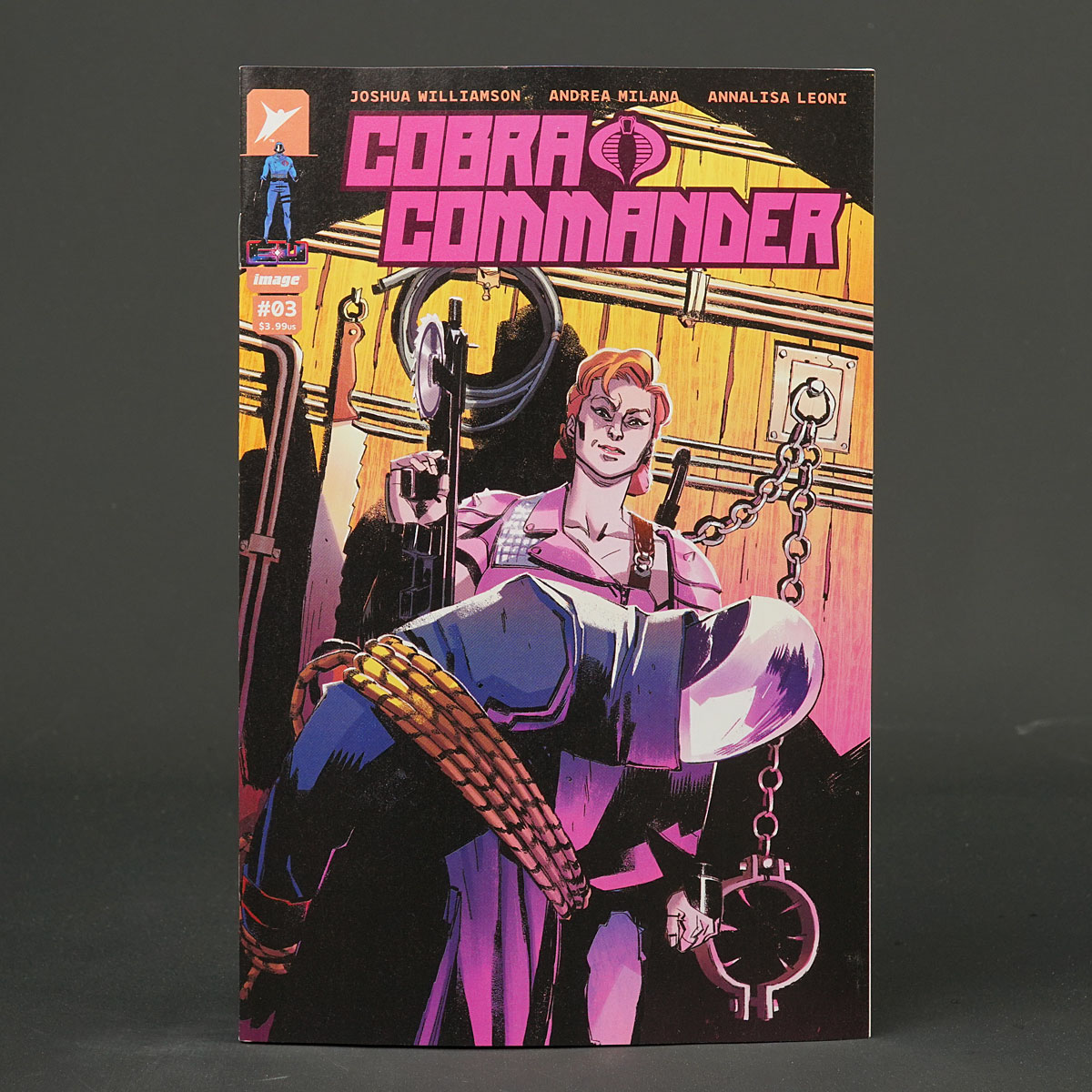 COBRA COMMANDER #3 Cvr A Image Comics 2024 3A 0124IM238 (A/CA) Milana + Leoni (W) Williamson