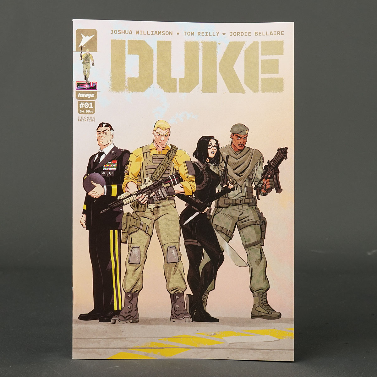 DUKE #1 2nd ptg Cvr C Image Comics 2024 GI JOE 1123IM898 (CA) Reilly