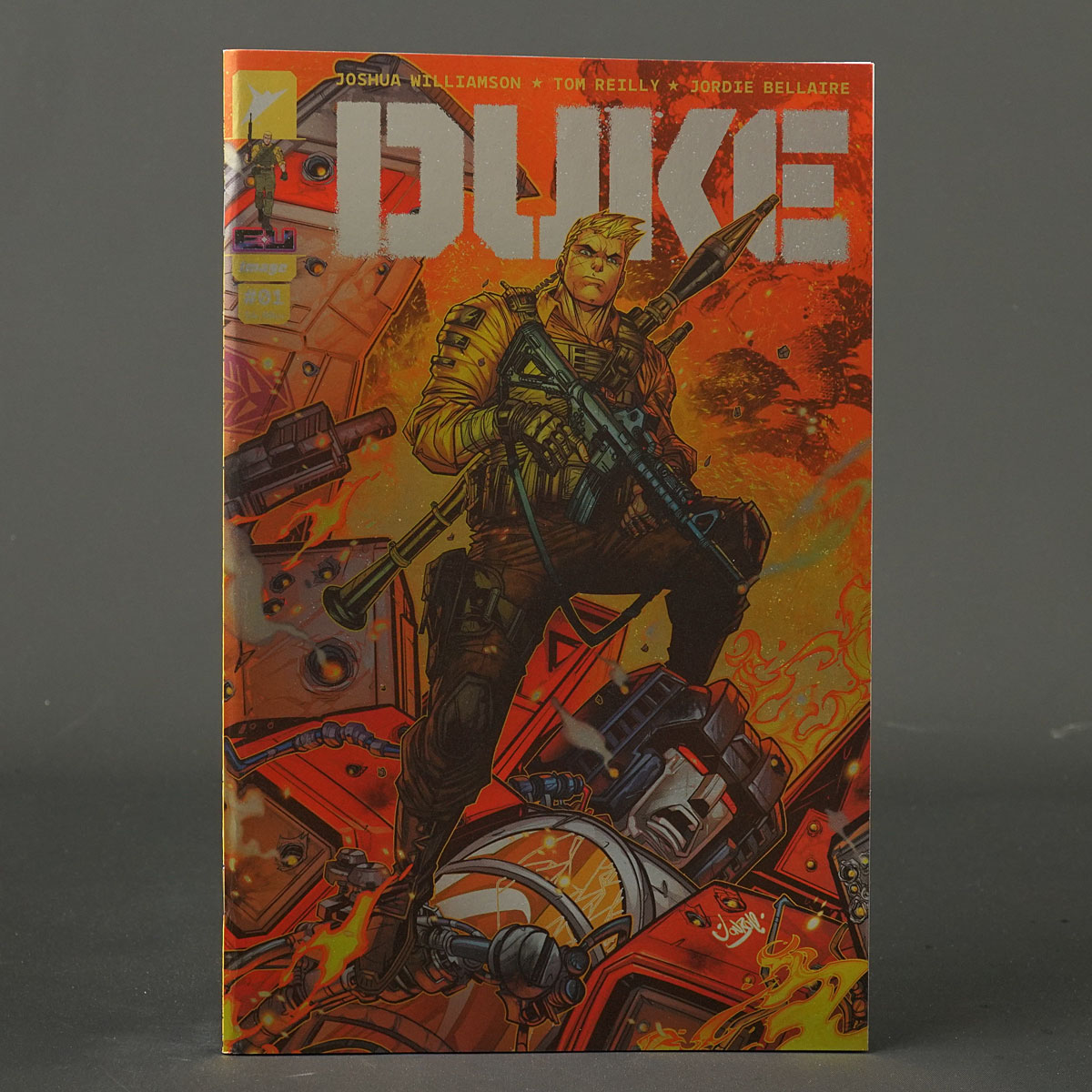 DUKE #1 Cvr F 1:100 Image Comics 2023 1F GI JOE 1023IM264 (CA) Jonboy 231222D