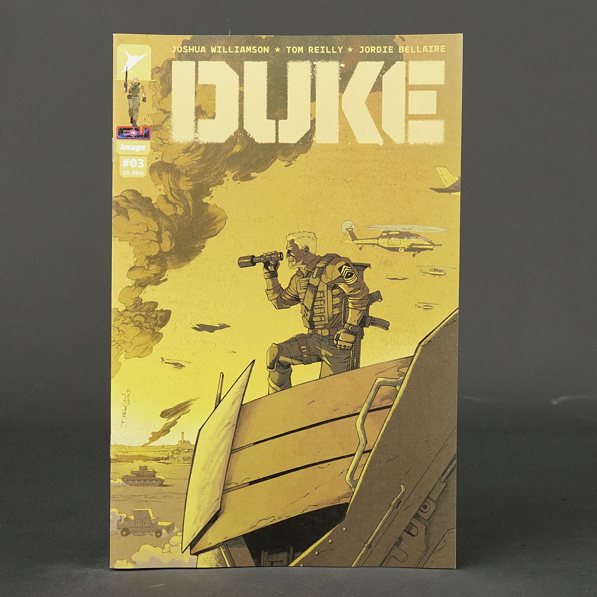 DUKE #3 Cvr B Image Comics 2024 3B GI JOE 1223IM272 (CA) Shalvey (W) WIlliamson