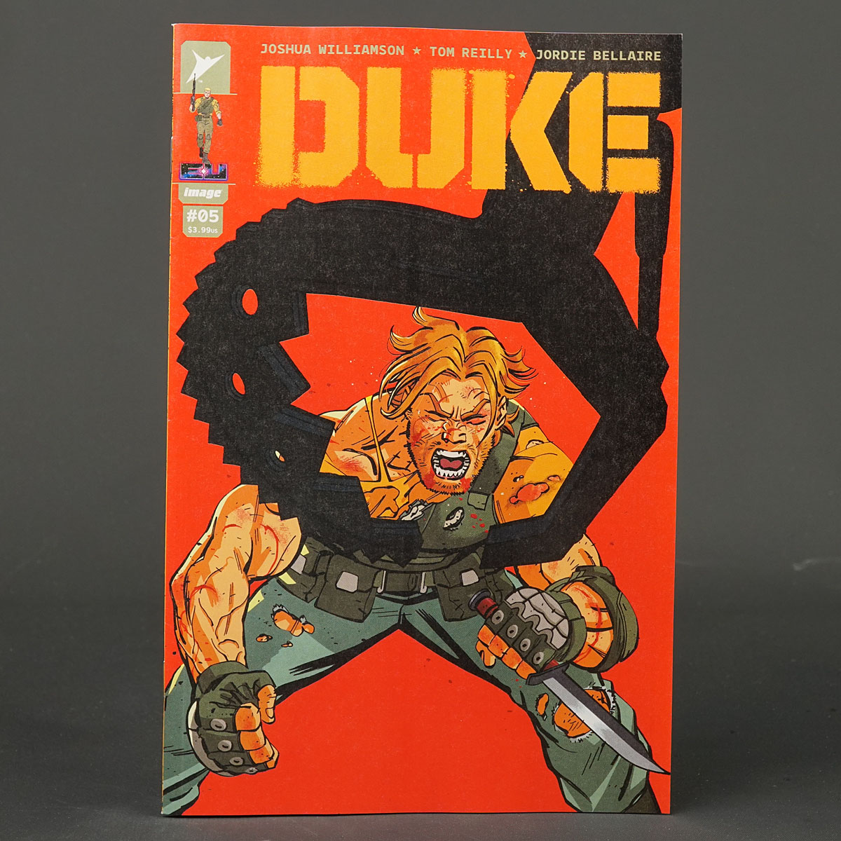 DUKE #5 Cvr A Image Comics 2024 5A GI JOE 0224IM262 (A/CA) Reilly (W) WIlliamson