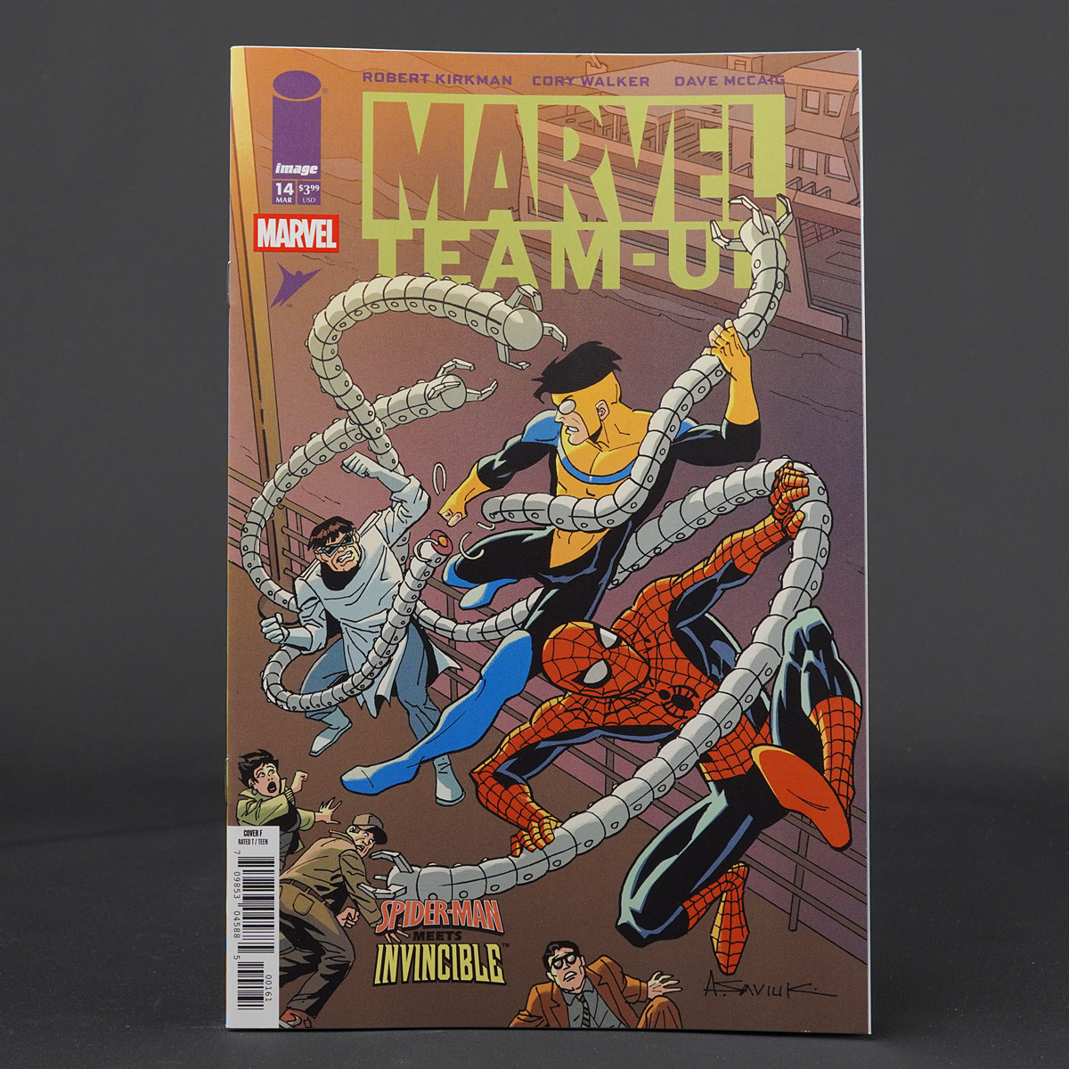 MARVEL TEAM-UP #14 Facsimile Cvr F Marvel Image Comics 2026 14F (CA) Saviuk