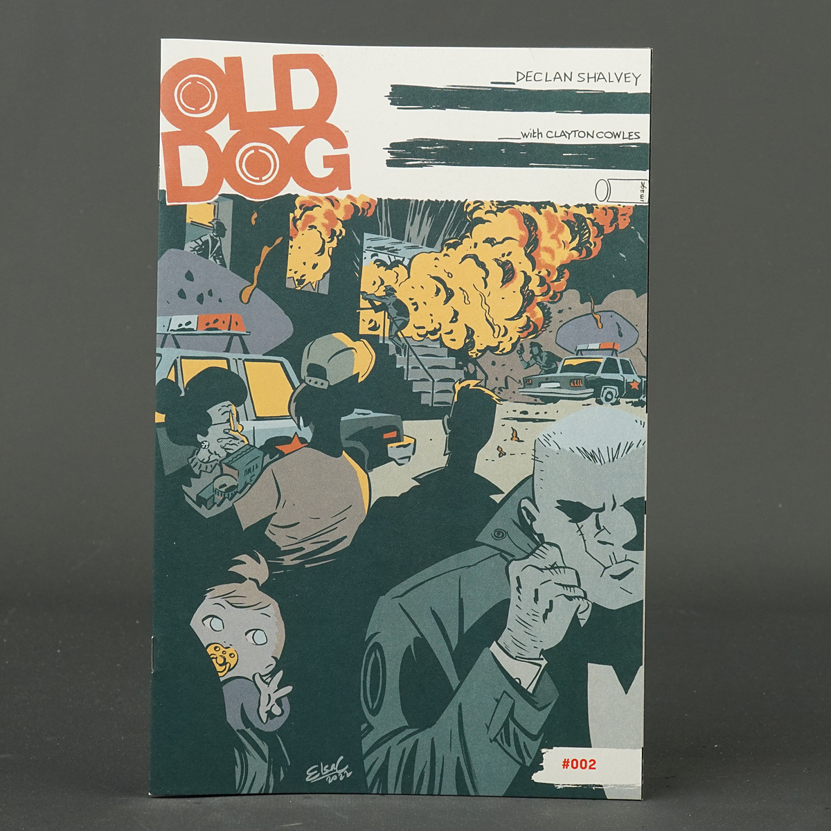 OLD DOG #2 Cvr C Image Comics 2022 MAY228876 2C (CA) Charretier (W/A) Shalvey