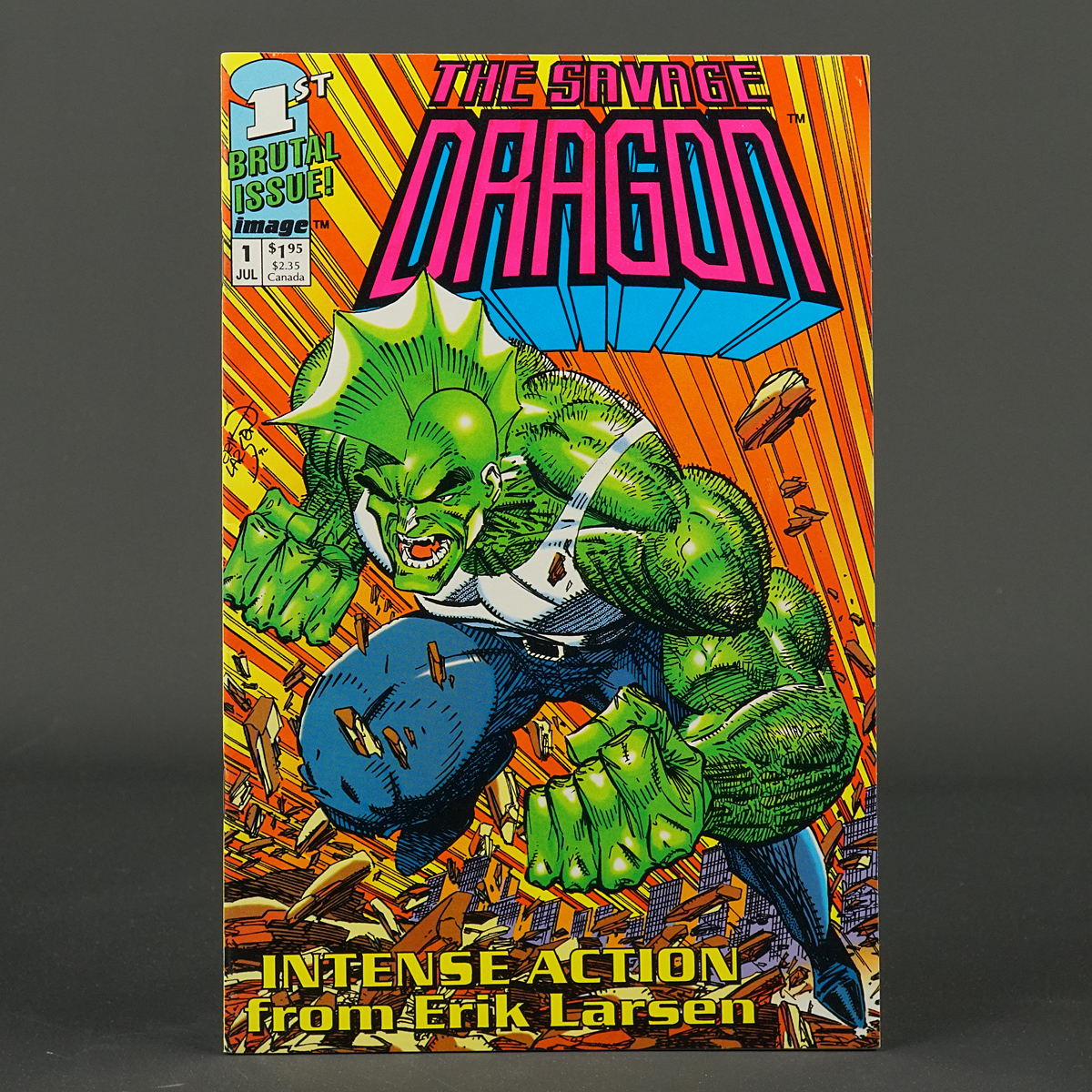SAVAGE DRAGON #1 Image Comics 1992 (W/A/CA) Larsen 220817A