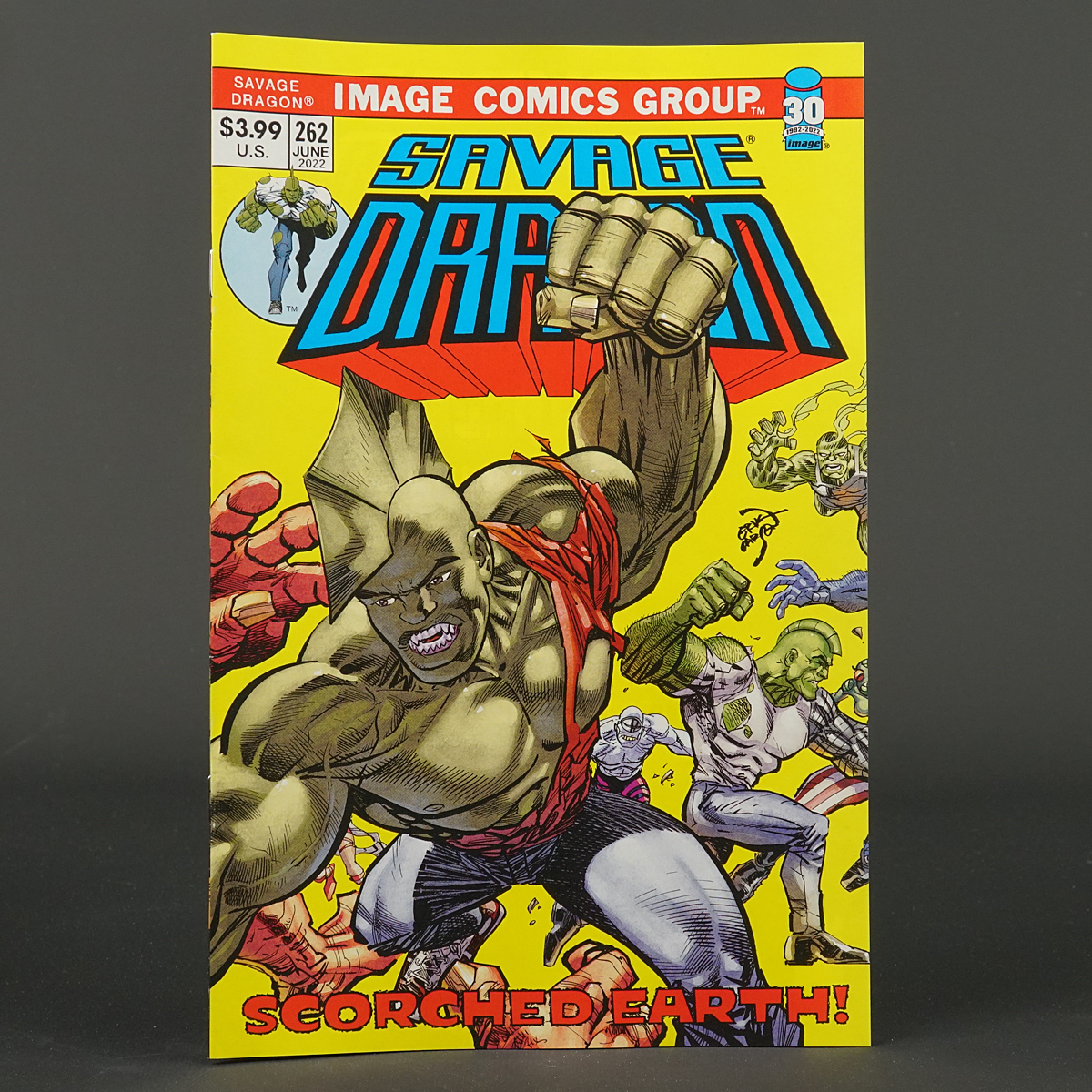 SAVAGE DRAGON #262 Cvr B Retro 70s trade dress Image Comics 2022 APR220232 262B