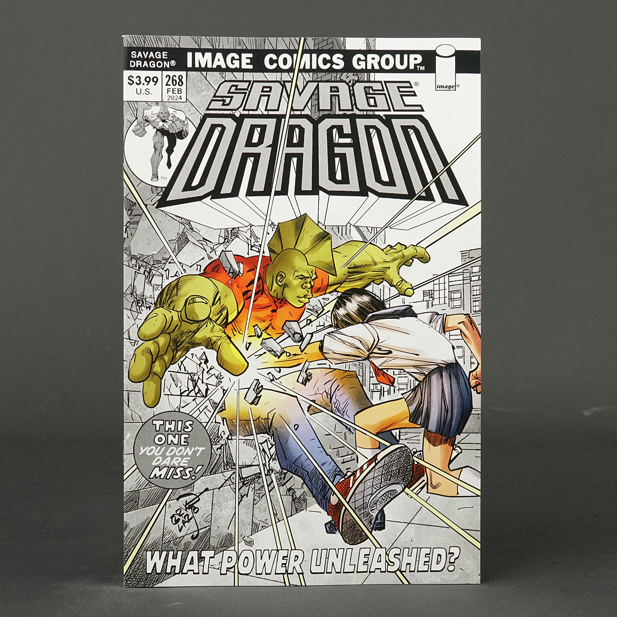 SAVAGE DRAGON #268 Cvr B retro Image Comics 2024 0723IM806 268B (W/A/CA) Larsen