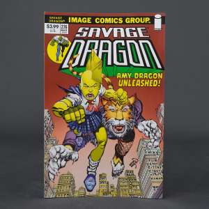 Visit shop.seibertron.com to buy "SAVAGE DRAGON #276 Cvr B Trade Dress Image Comics 2025 0125IM417 276B Larsen"