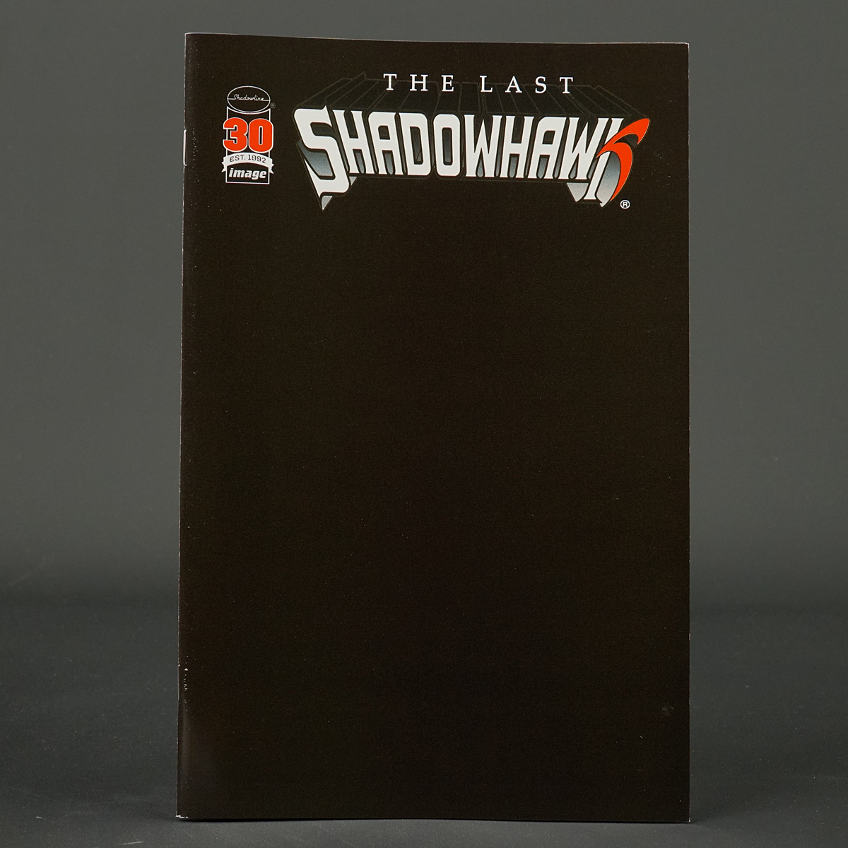 LAST SHADOWHAWK #1 Cvr H Image Comics 2022 JUN220016 1H (CA) Black Blank Sketch