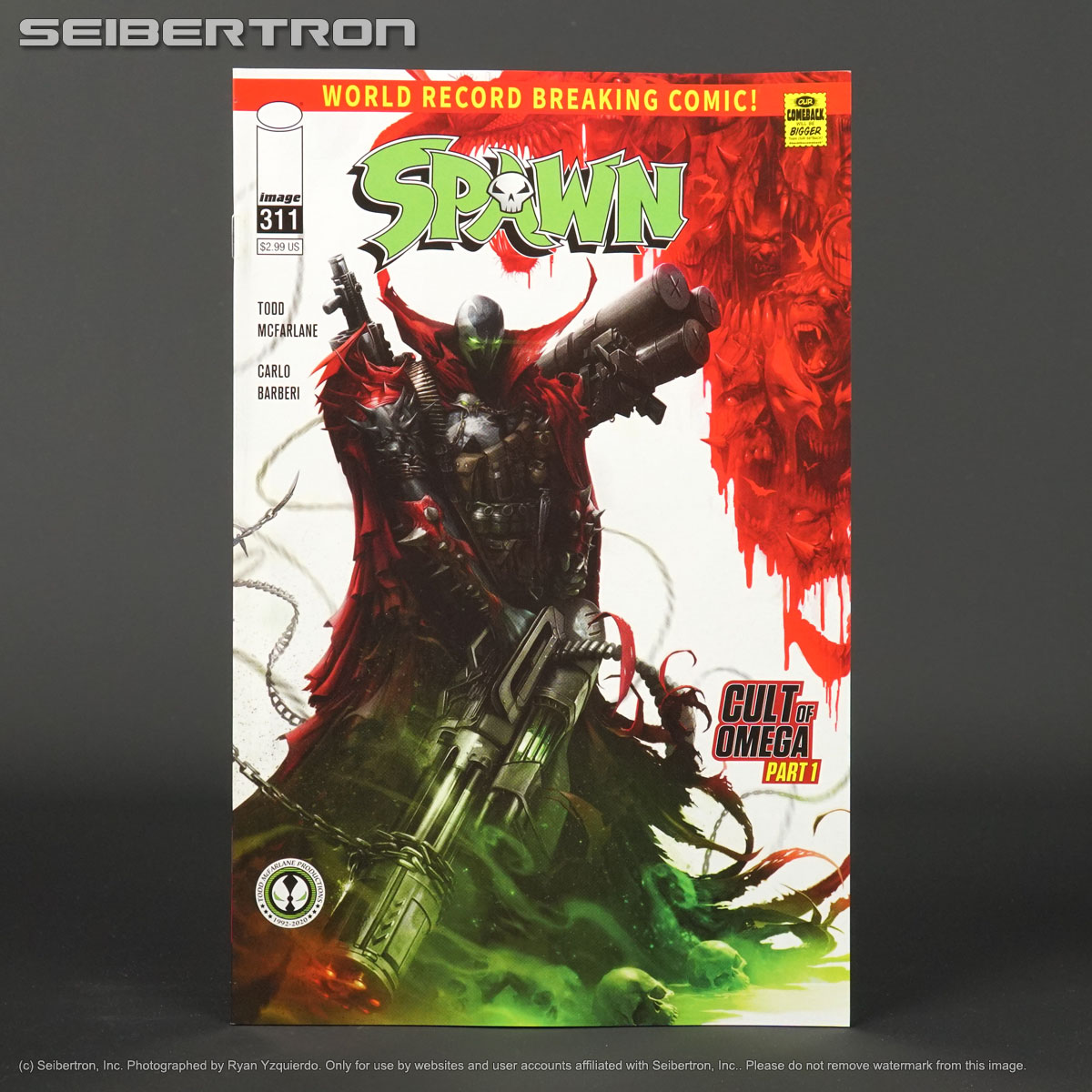 SPAWN #311 Cvr C Image Comics 2020 311C (W) McFarlane (A) Barberi (CA) Mattina