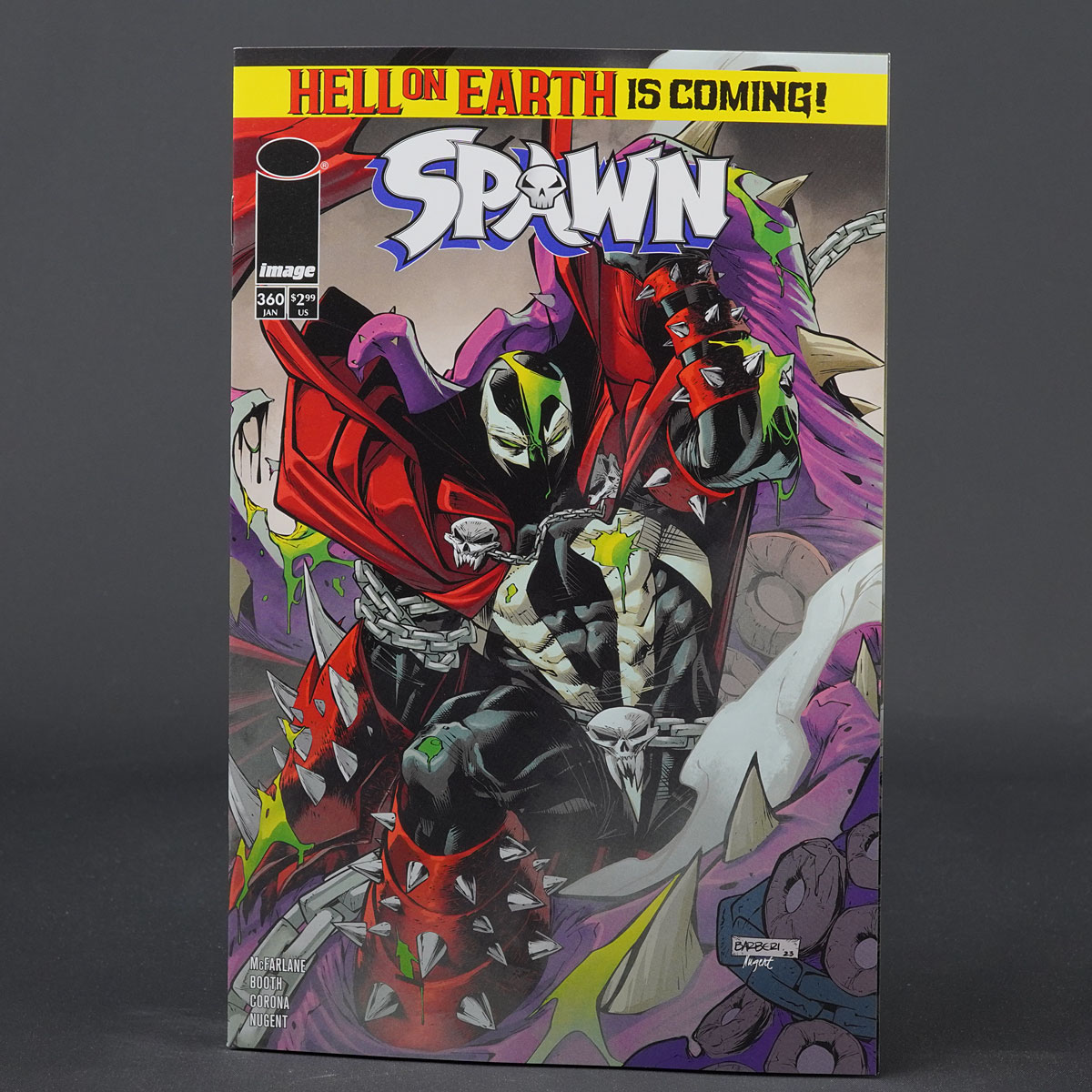 SPAWN #360 Cvr A Image Comics 2025 0924IM403 360A (CA) Barberi (W) McFarlane