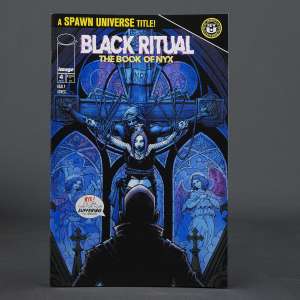 Visit shop.seibertron.com to buy "Spawn Black Ritual BOOK OF NYX #4 Cvr A Image Comics 2025 0525IM322 4A (CA)Jones"