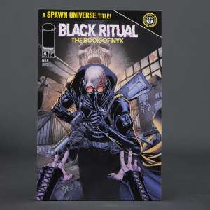 Visit shop.seibertron.com to buy "Spawn Black Ritual BOOK OF NYX #4 Cvr B Image Comics 2025 0525IM323 4B (CA)Booth"
