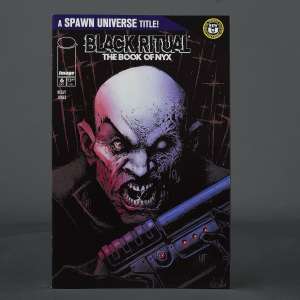 Visit shop.seibertron.com to buy "Spawn Black Ritual BOOK OF NYX #6 Cvr A Image Comics 2025 0725IM305 6A (CA)Jones"