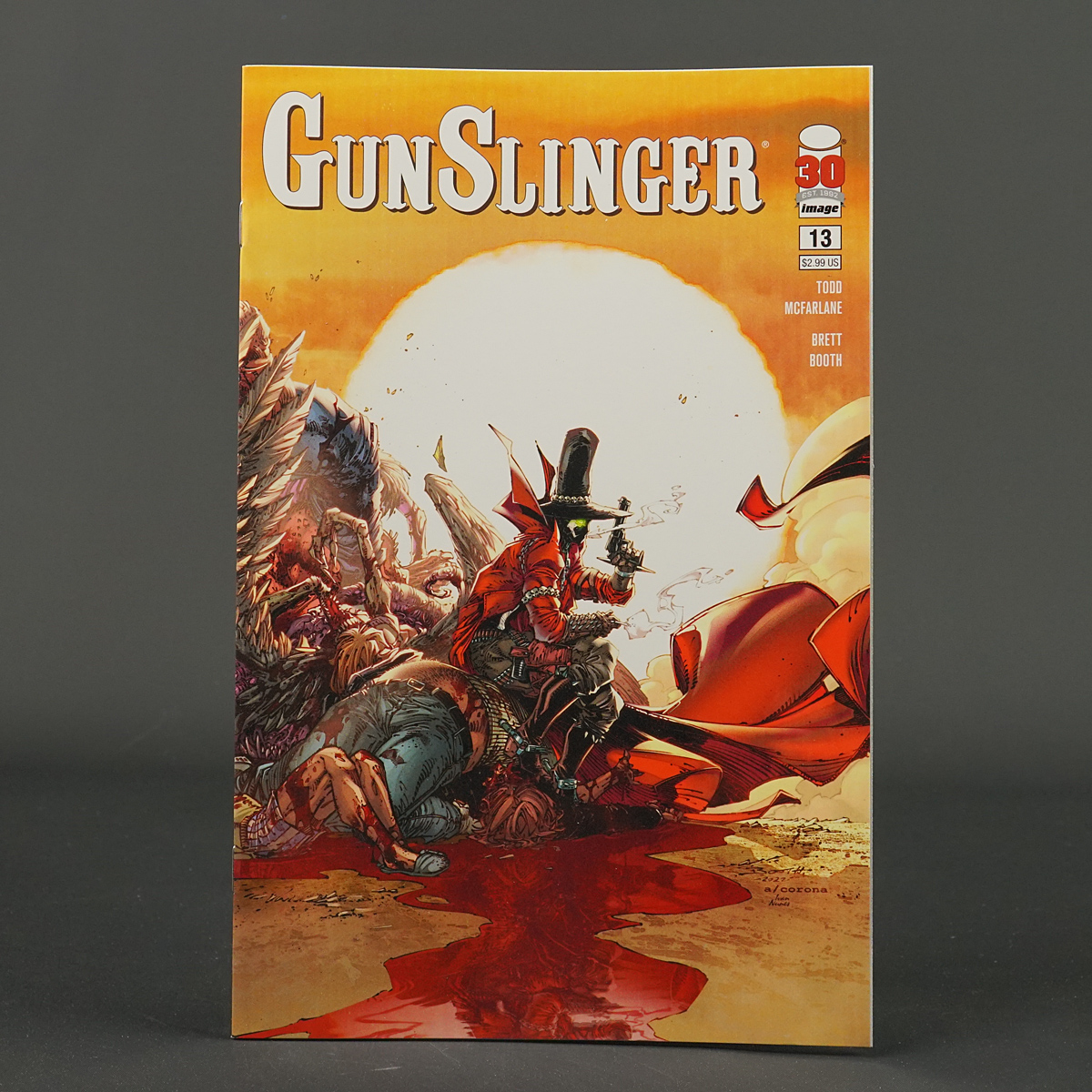 GUNSLINGER SPAWN #13 Cvr B Image Comics 2022 AUG220189 13B (CA) Booth