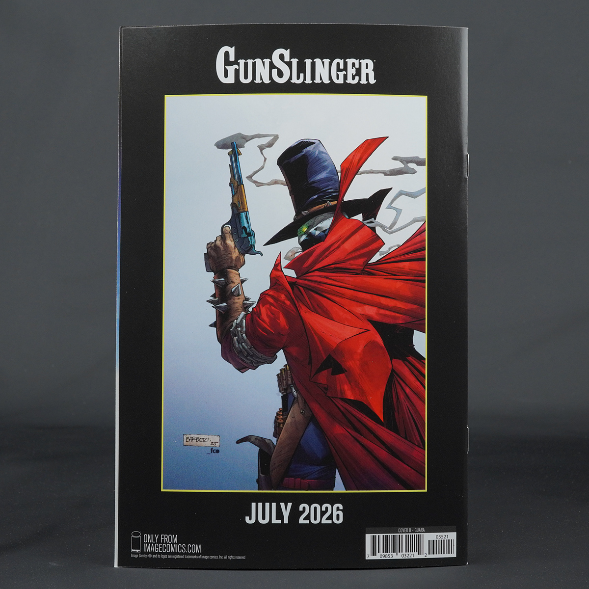 GUNSLINGER SPAWN #55 Cvr B Image Comics 2026 0326IM0345 55B (CA) Guara