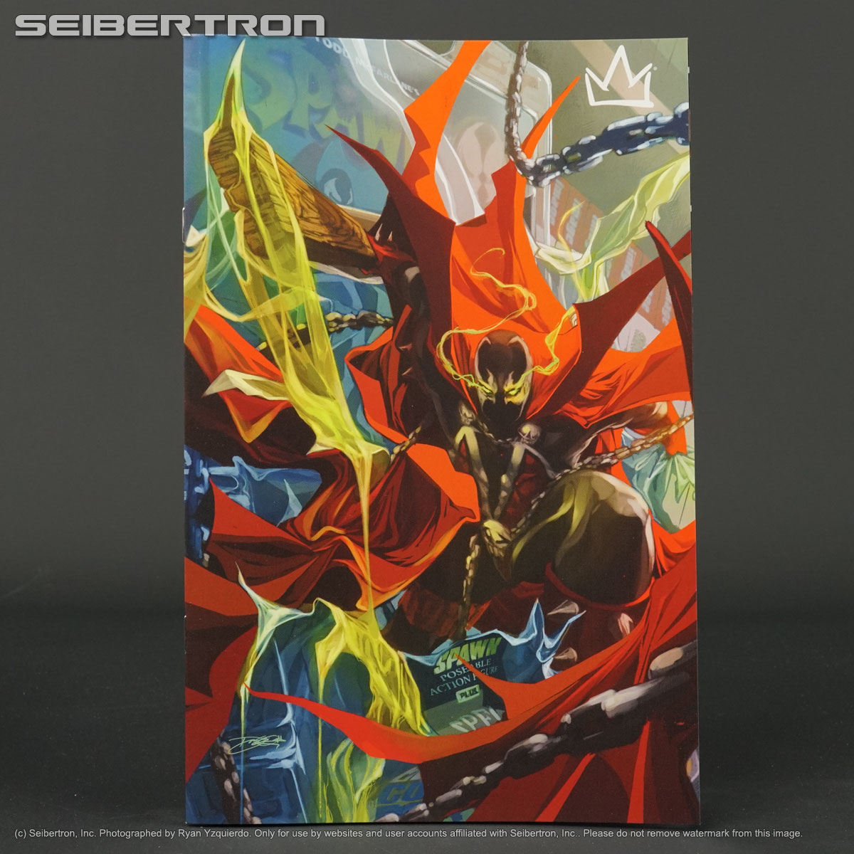 KING SPAWN #50 CVR H INC 1:1000 TODD MCFARLANE VIRGIN SIGNED W SKETCH VAR -- [Expected In Stock Date : 10-22-25]