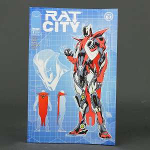 RAT CITY #1 2nd ptg Image Comics 2024 0324IM825 (A/CA) Carlos (W) Schultz