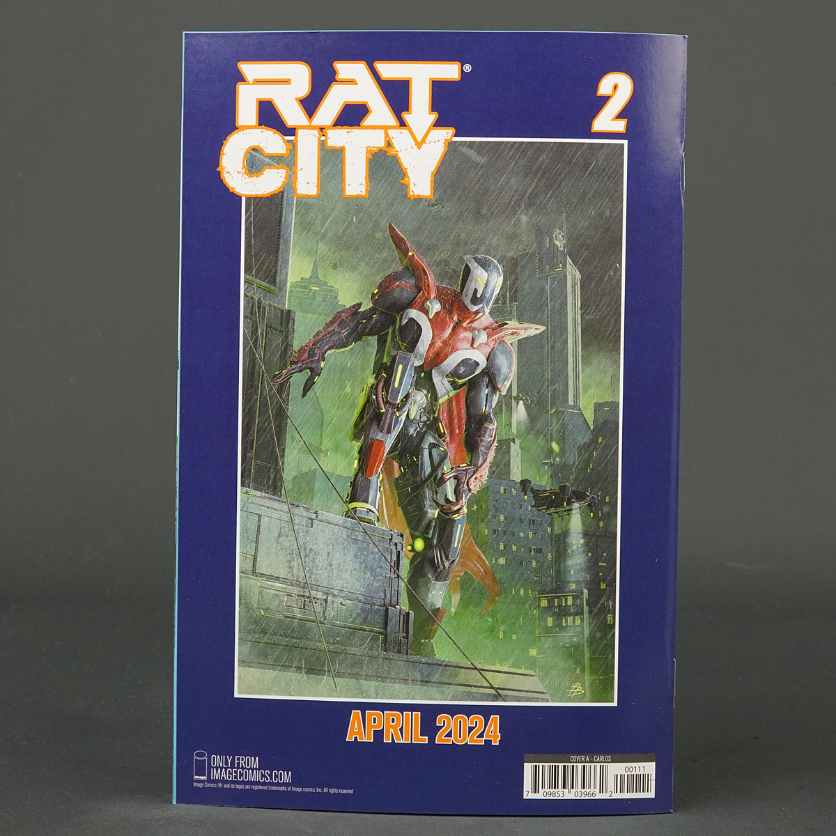 RAT CITY #1 Cvr A Image Comics 2024 0224IM216 1A (A/CA) Carlos (W) Schultz