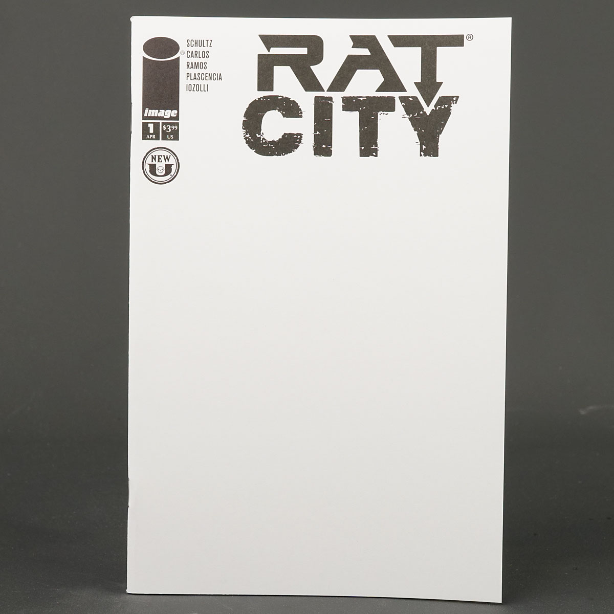 RAT CITY #1 Cvr B Image Comics 2024 0224IM857 1B (CA) Blank Sketch (W) Schultz