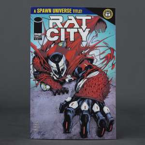 Visit shop.seibertron.com to buy "Spawn RAT CITY #17 Cvr B Image Comics 2025 0625IM369 17B (CA) Uribe"