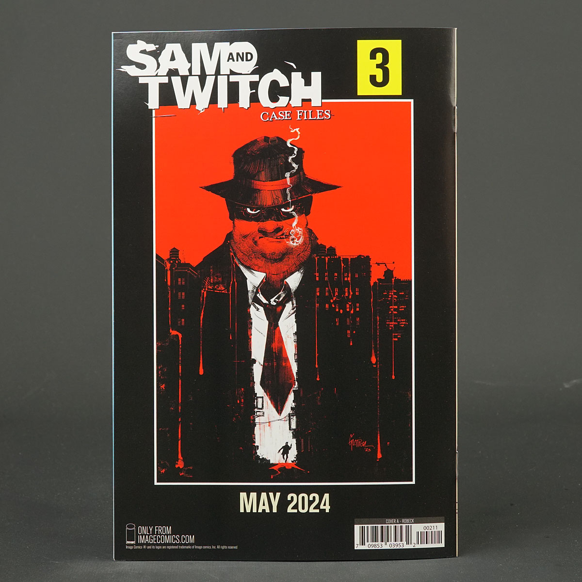 SAM AND TWITCH CASE FILES #2 Cvr A Image Comics 2024 0224IM301 2A (CA) Robeck (W) McFarlane (A) Kudranski