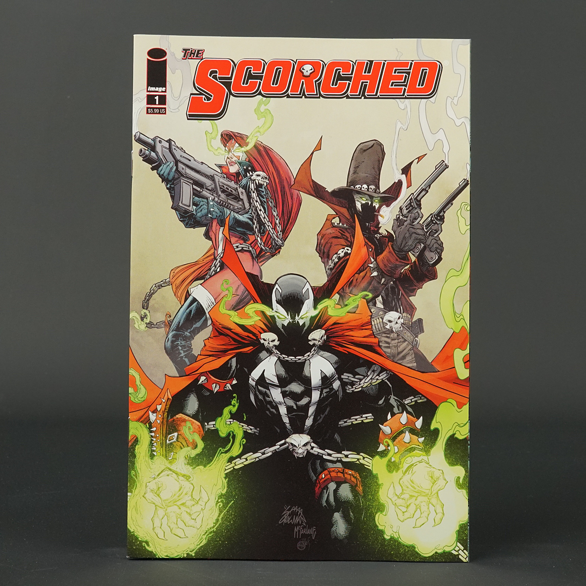 SCORCHED #1 Cvr G Image Comics 2022 OCT218159 1G Spawn (CA) Stegman (W) Lewis (A) Segovia + Siqueira