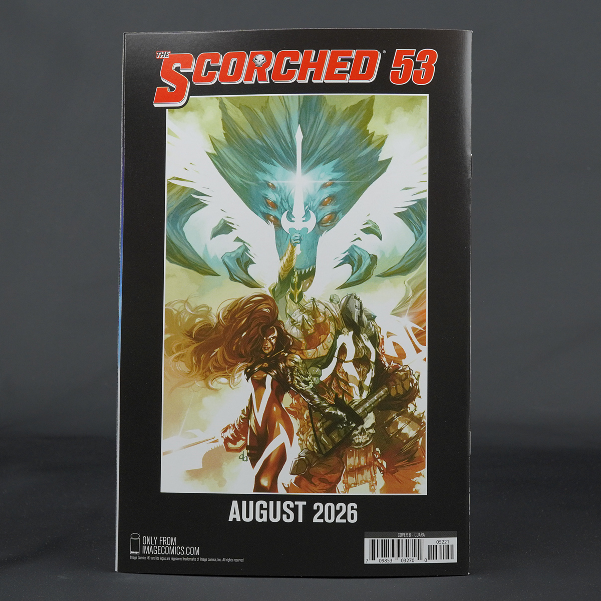 Spawn SCORCHED #52 Cvr B Image Comics 2026 0226IM0445 52B (CA) Guara (W) Healy