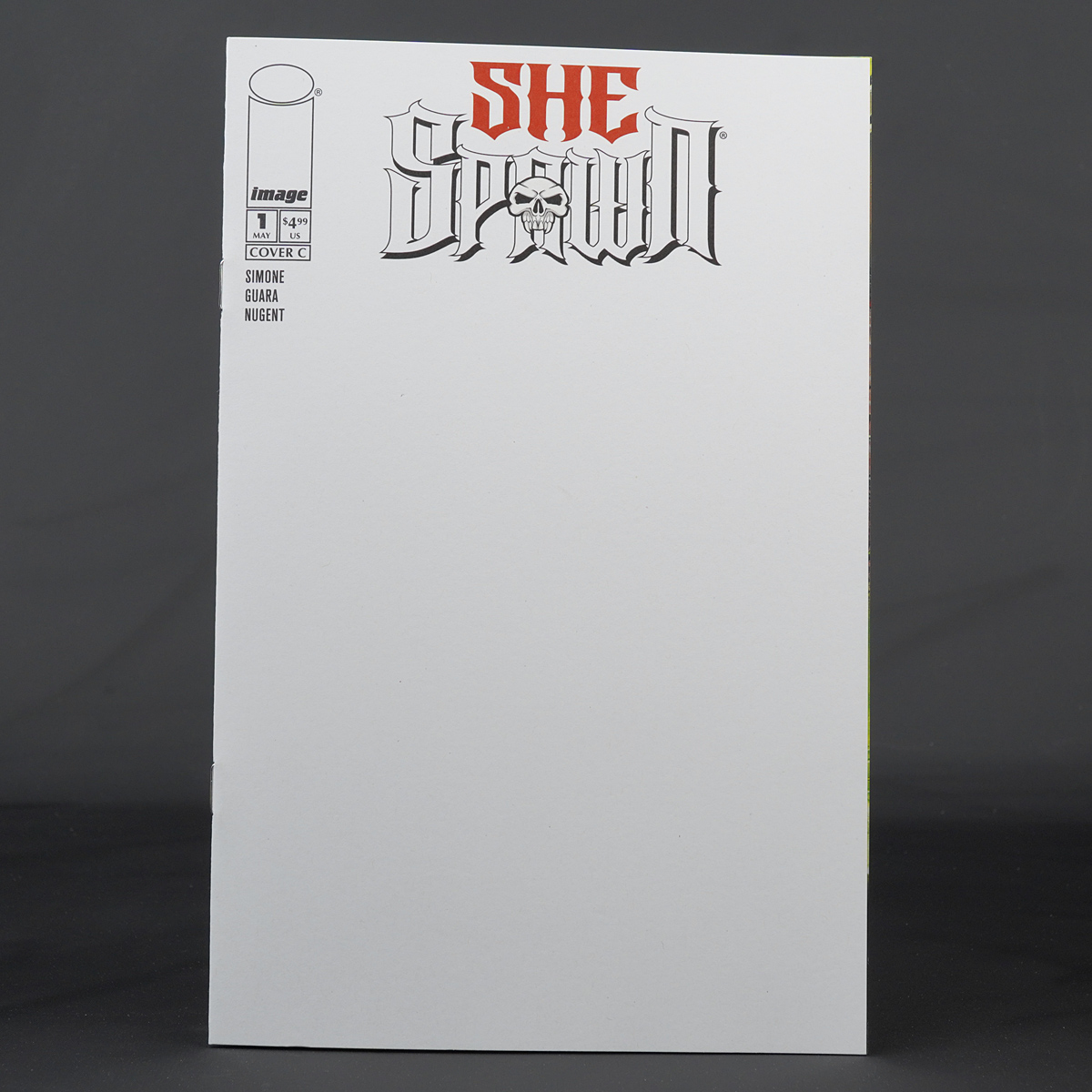 SHE-SPAWN #1 Cvr C Image Comics 2026 0326IM0254 1C (CA) Blank Sketch (W) Simone