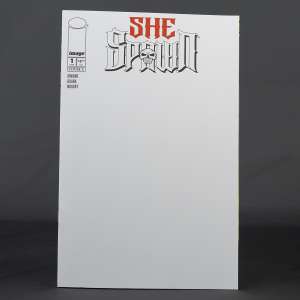Visit shop.seibertron.com to buy "SHE-SPAWN #1 Cvr C Image Comics 2026 0326IM0254 1C (CA) Blank Sketch (W) Simone"