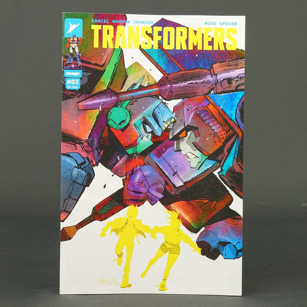 TRANSFORMERS #3 Cvr D 1:25 Image Comics 2023 1023IM388 3D (CA) Bergara (W) Johnson (A) Johnson + Spicer